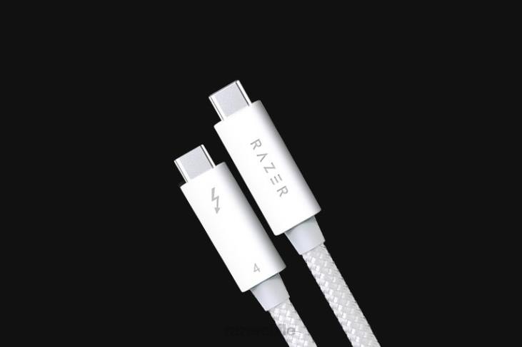 blanco componente de computadora 6B0F24 cable rayo 4 Razer