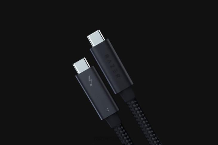 negro componente de computadora 6B0F25 cable rayo 4 Razer