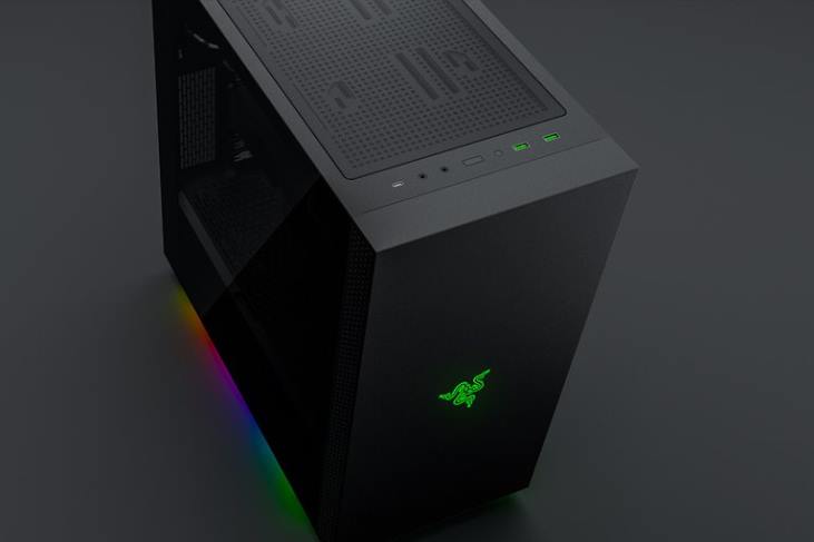 un color componente de computadora 6B0F14 tomahawk atx Razer