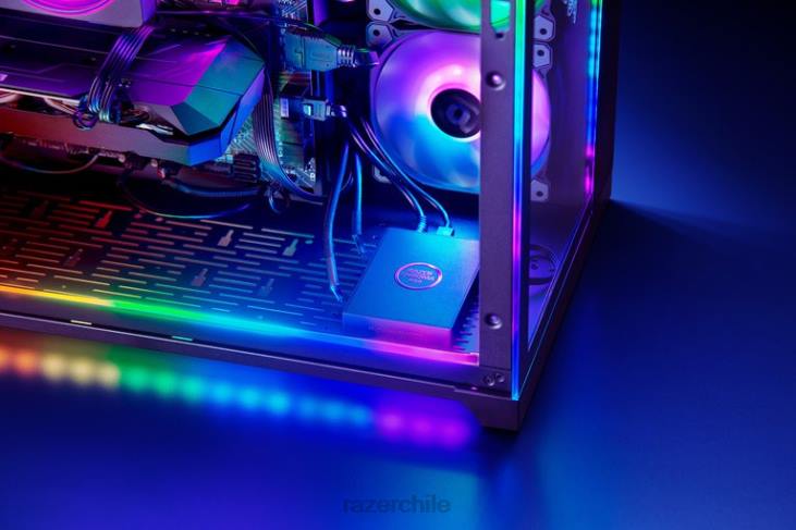 un color componente de computadora 6B0F16 controlador rgb direccionable croma Razer