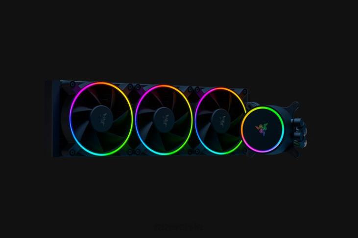 un color componente de computadora 6B0F18 Enfriador de líquido hanbo chroma rgb aio (tapa de bomba argb) Razer