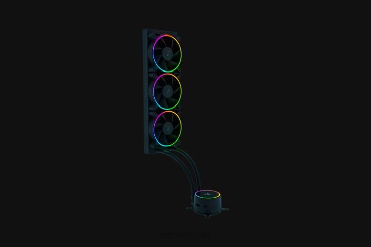 un color componente de computadora 6B0F18 Enfriador de líquido hanbo chroma rgb aio (tapa de bomba argb) Razer