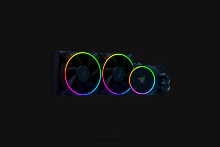 un color componente de computadora 6B0F19 Enfriador de líquido hanbo chroma rgb aio (tapa de bomba argb) Razer