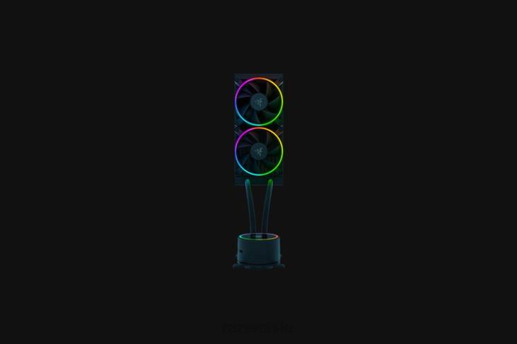 un color componente de computadora 6B0F19 Enfriador de líquido hanbo chroma rgb aio (tapa de bomba argb) Razer