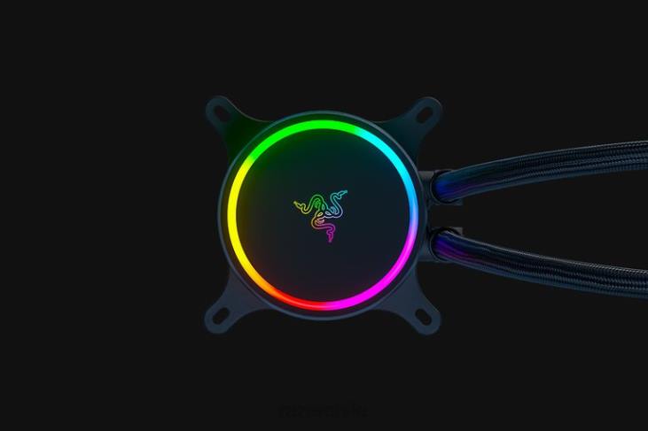 un color componente de computadora 6B0F19 Enfriador de líquido hanbo chroma rgb aio (tapa de bomba argb) Razer