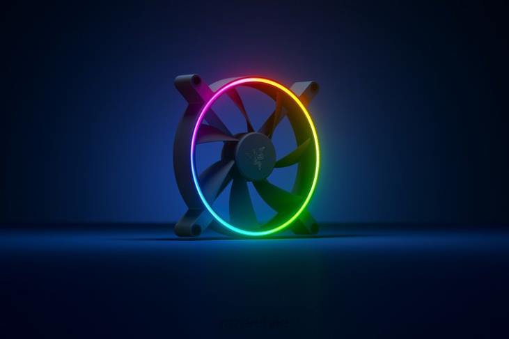 un color componente de computadora 6B0F20 croma kunai - 3 ventiladores Razer