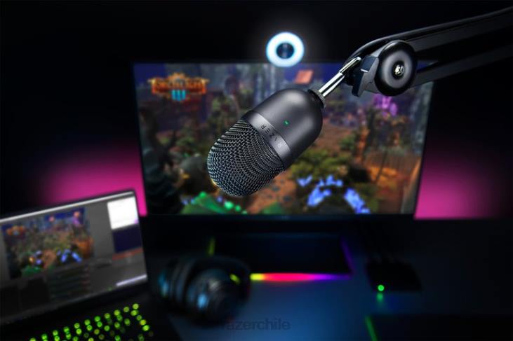 negro creación de contenido 6B0F110 sirena mini Razer