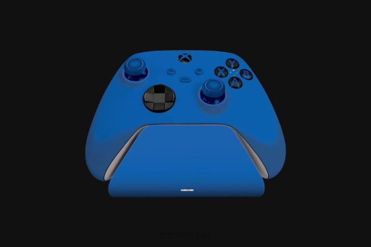 azul choque consola 6B0F175 paquete dúo esencial para xbox Razer
