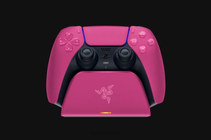 rosa consola 6B0F173 soporte de carga rápida para ps5 Razer