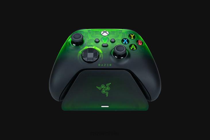 un color consola 6B0F164 Controlador inalámbrico y soporte de carga rápida para Xbox edición limitada. Razer
