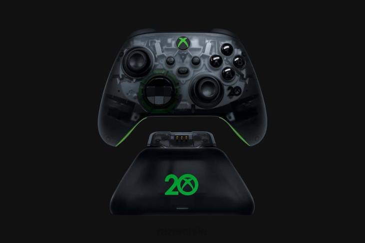 un color consola 6B0F166 soporte de carga rápida universal para xbox - edición limitada del 20 aniversario de xbox Razer