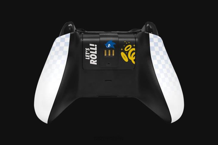 un color consola 6B0F167 Controlador inalámbrico Sonic The Hedgehog y soporte de carga rápida para Xbox. Razer