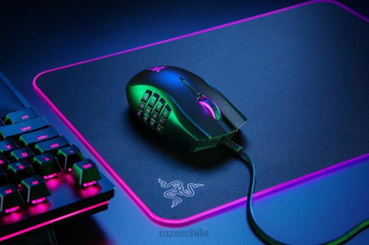 un color ratones 6B0F47 edición naga para zurdos Razer