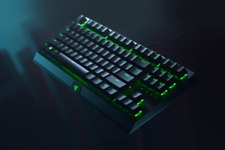 negro teclado 6B0F62 blackwidow v3 tenkeyless - interruptor amarillo - nosotros Razer