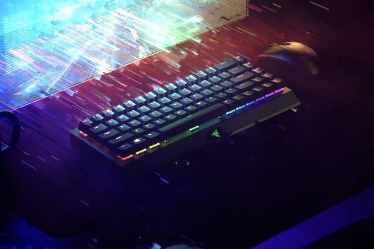 negro teclado 6B0F63 blackwidow v3 mini hyperspeed - interruptor amarillo - nosotros Razer