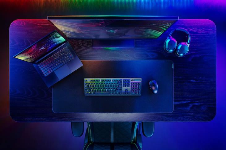 negro teclado 6B0F65 deathstalker v2 pro - interruptor óptico lineal - nosotros Razer