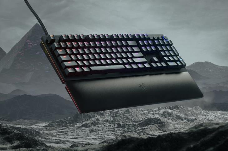 un color teclado 6B0F68 Huntsman v2 analógico - nosotros Razer