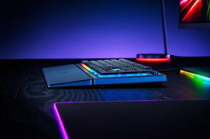 un color teclado 6B0F75 ornata v3 - nosotros Razer
