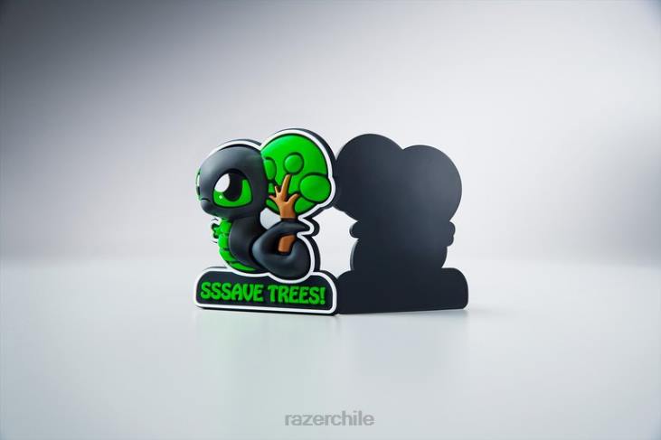 un color engranaje 6B0F207 Imán de nevera sneki snek - sssave árboles Razer