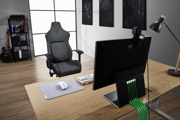 un color silla de juego 6B0F137 iskur - tela gris oscuro Razer