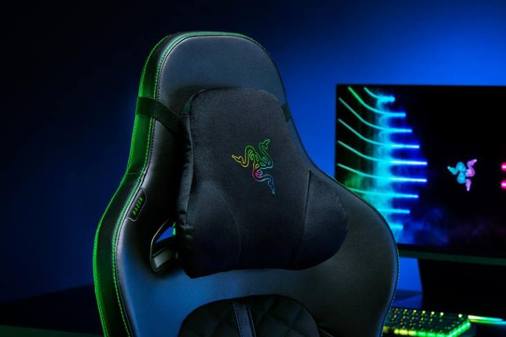 un color silla de juego 6B0F144 cojín para la cabeza croma Razer